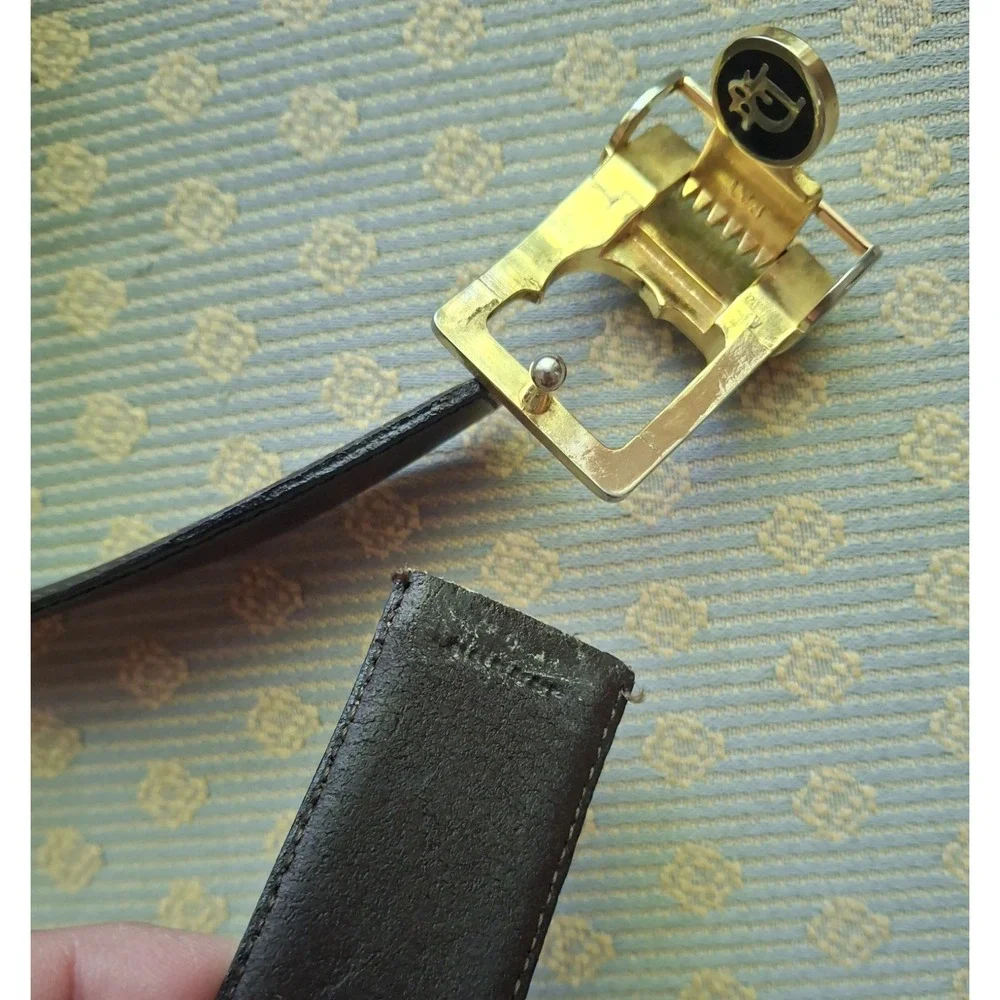 Vintage Dior Belt Removable Buckle Interchangeable Belt No Size Unisex *Read*